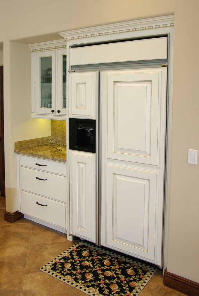 Example of a huge transitional kitchen design in Phoenix