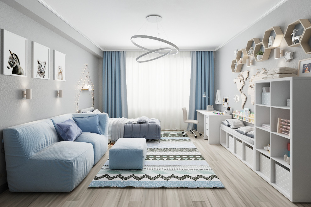 Трехкомнатная квартира в ЖК "Серебряный бор"