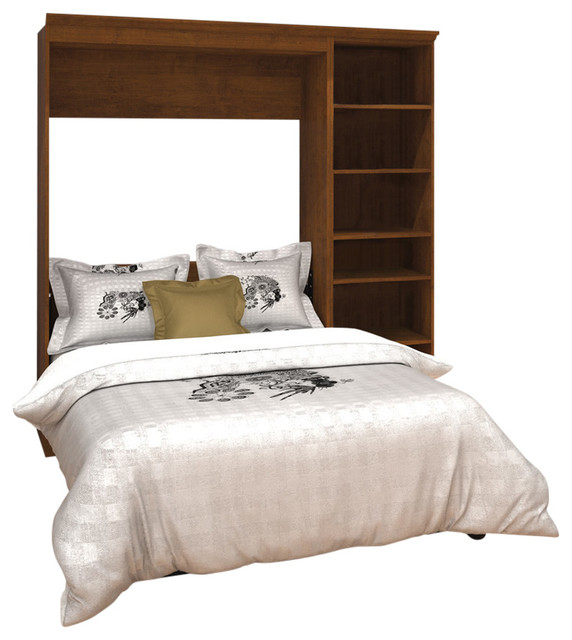 Versatile By Bestar 84" Full Wall Bed Kit Transitional Murphy Beds