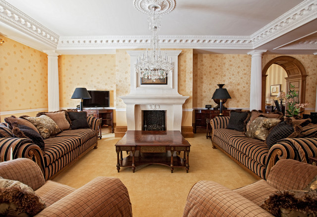 Aberdeen House Project klassisk-dagligstue