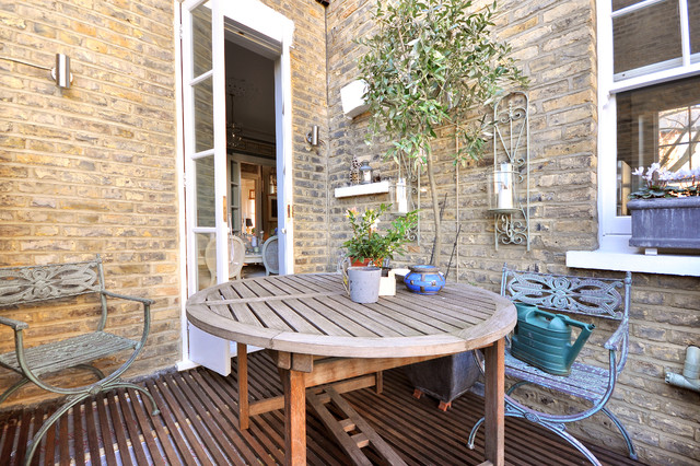 North London House Refurbishment shabby-chic-style-terrace