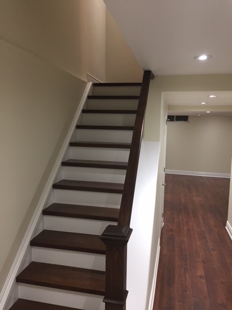 Basement Renovation - Mississauga, ON January 2017 - Before & After