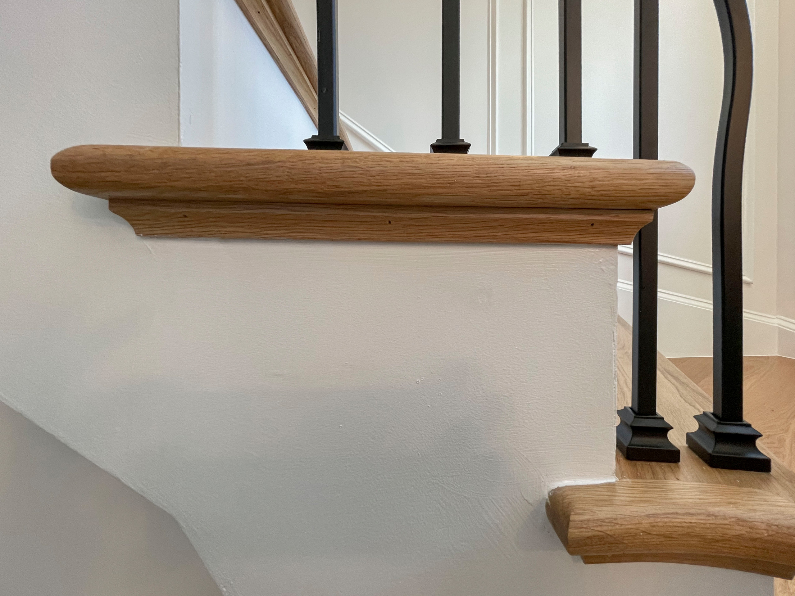 106_Modern Balustrade System Meets Traditional Winding Stairs, Aldie VA  20105