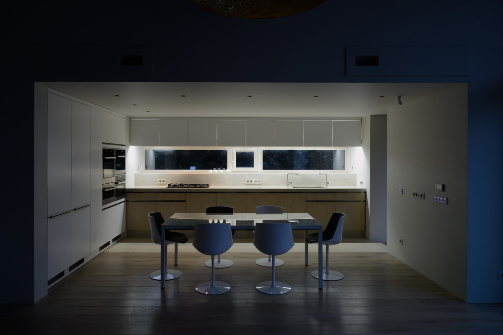 Загородный дом в стиле минимализм