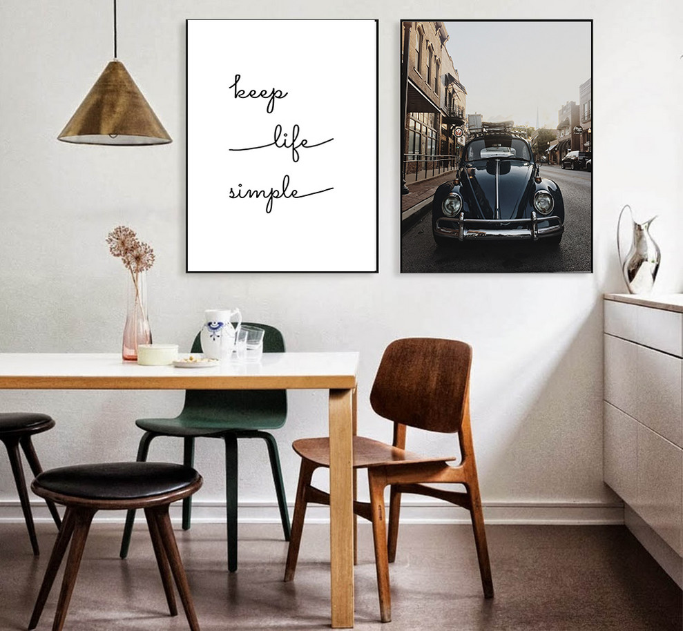 Комбинации постеров: пара, трио, галерея