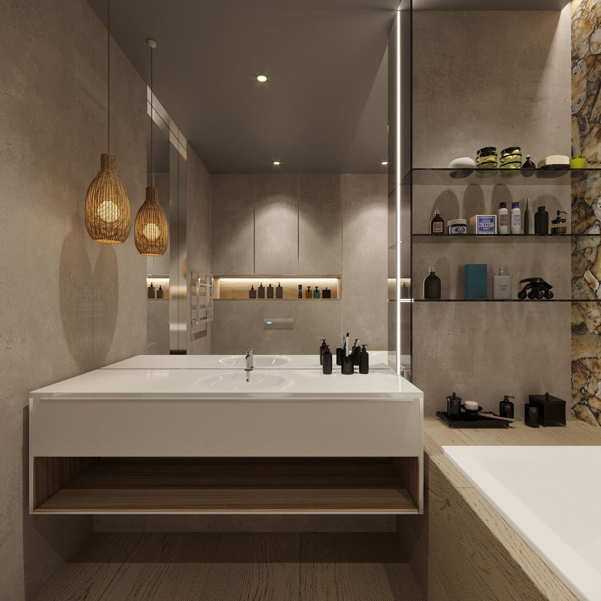 Двухэтажная квартира