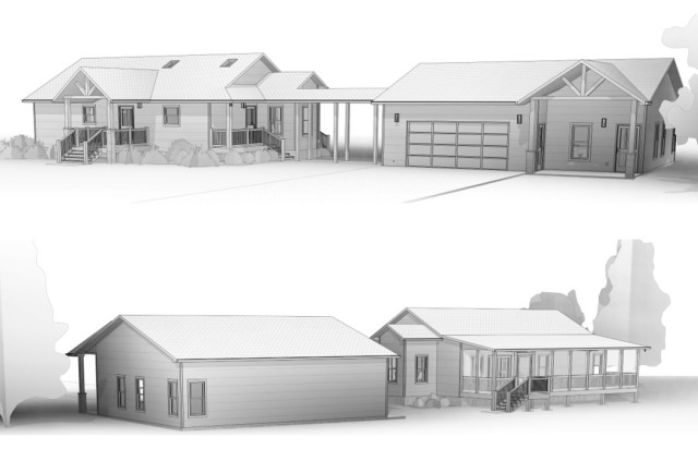 Mountain Time Addition rustic-rendering