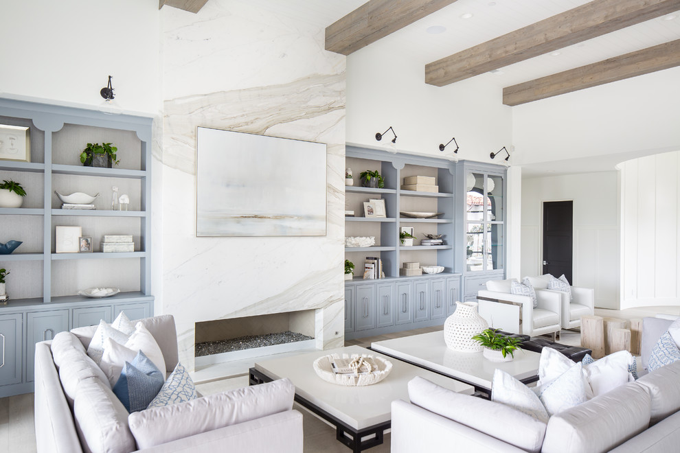 We Game to Please - Example of a tuscan home design design in San Diego