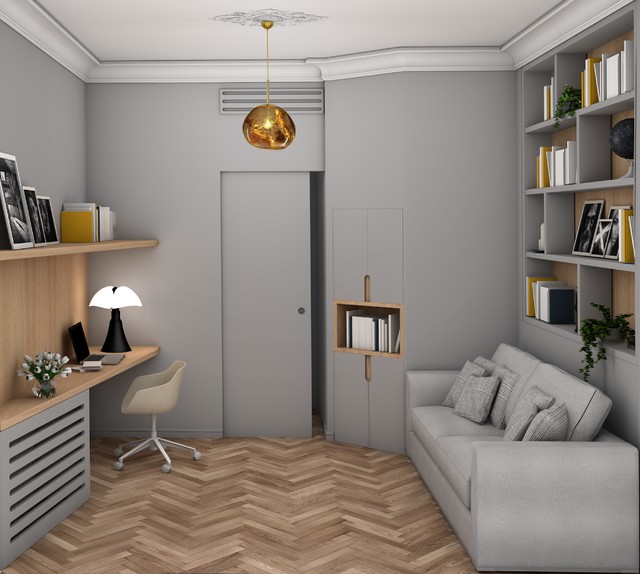 Perspective transitional-rendering