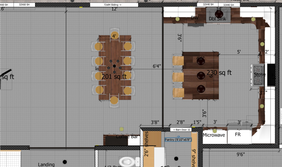 Help with kitchen layout, new build