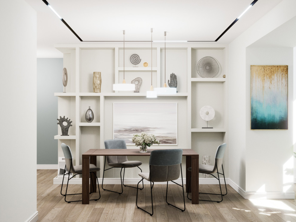 интерьер 2-комнатной квартиры для молодой семьи. ЖК Панорама