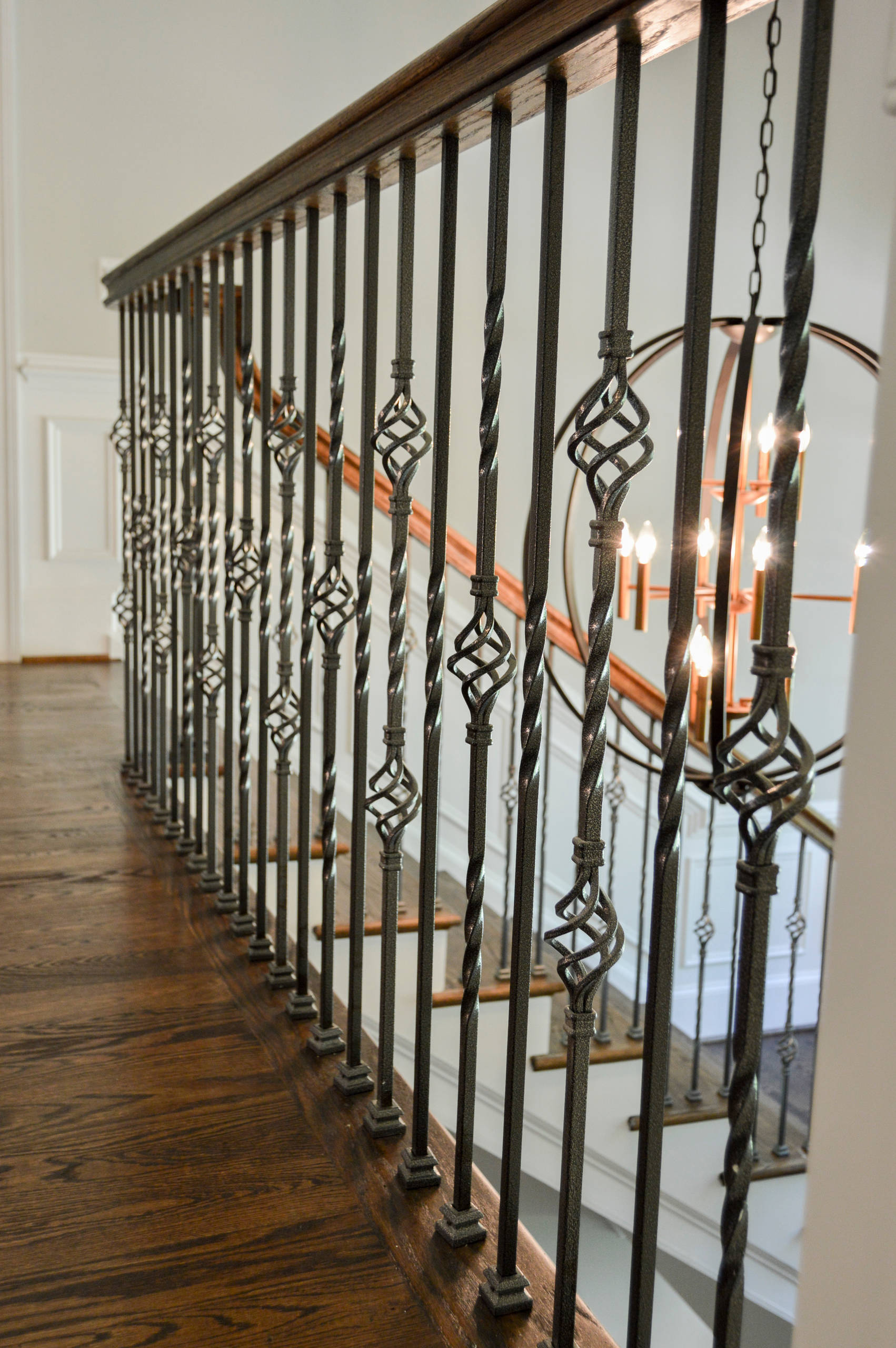 38_European Style Circular Balcony and Multi-level Staircase, Middleburg, VA 201