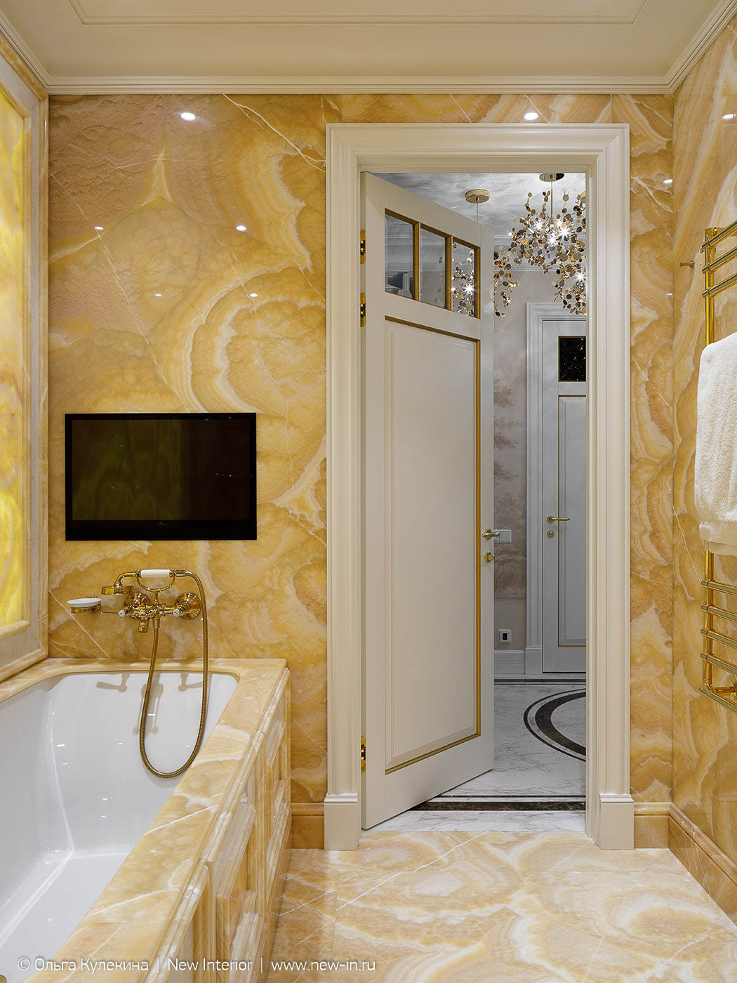 Квартира на Крестовском в стиле современная классика - 125 м²