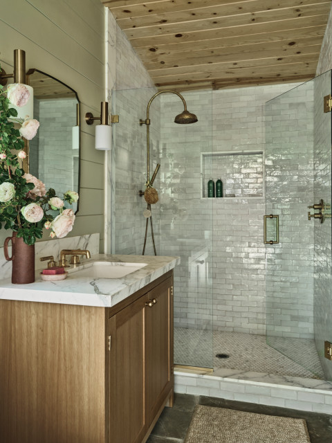 SANTA ROSA landhausstil-badezimmer