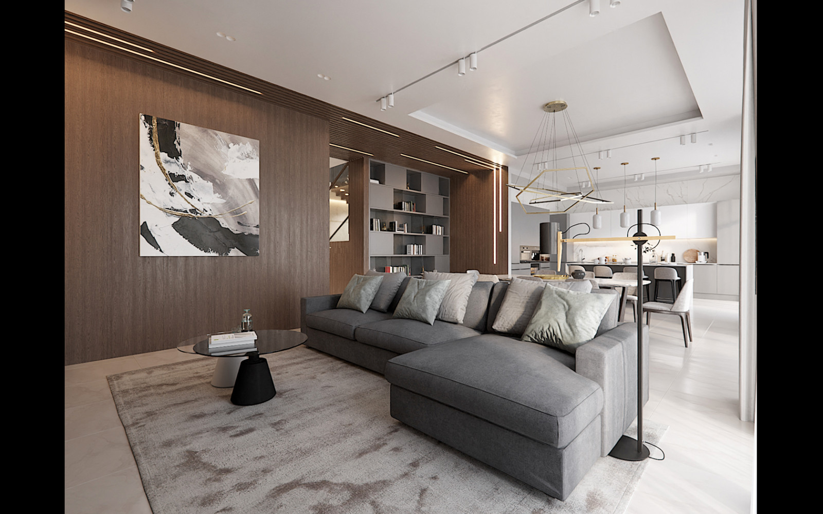 Проект загородного дома в современном стиле