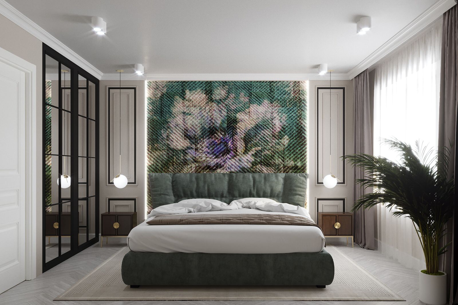 Благородные интерьеры в классическом стиле