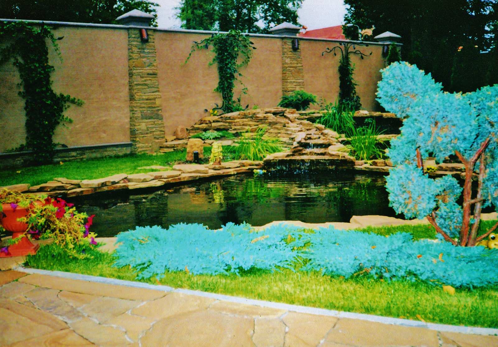 Печи, камины, барбекю, мозаика