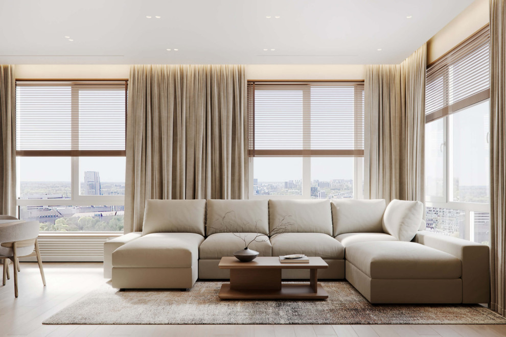 Теплый интерьер