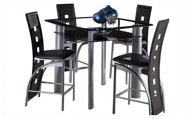 Sebring Counter Height Dining Set Table, Counter Height Dining Set Table And 4 Chairs