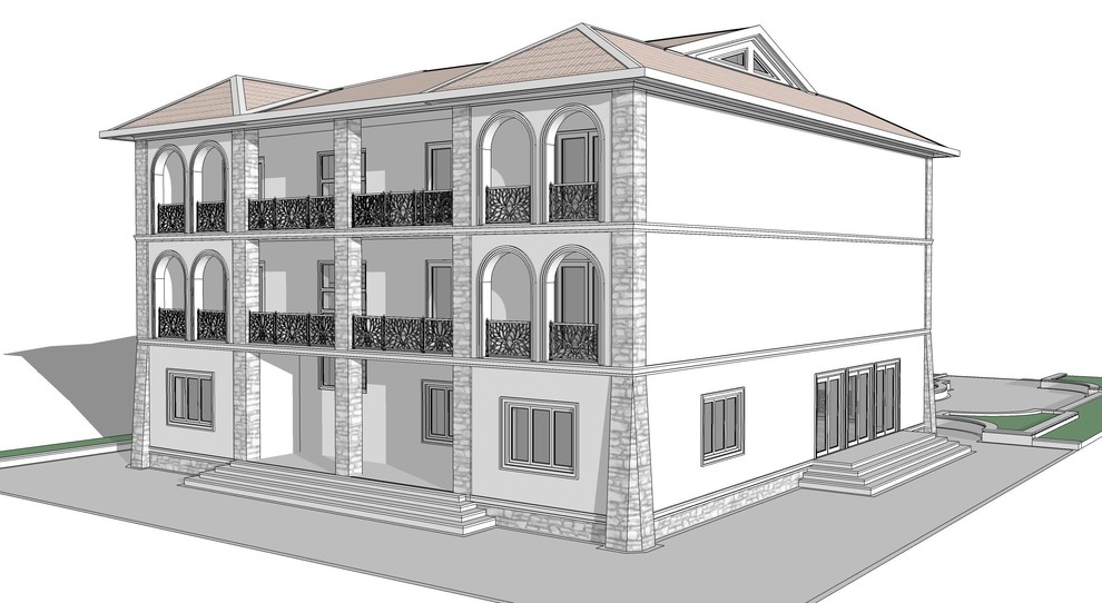 Внешний вид гостевого дома 03