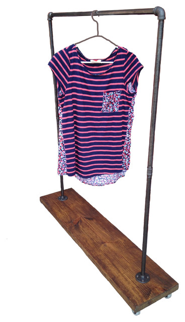 Loft Essentials Industrial Garment Clothing Rack Industrial
