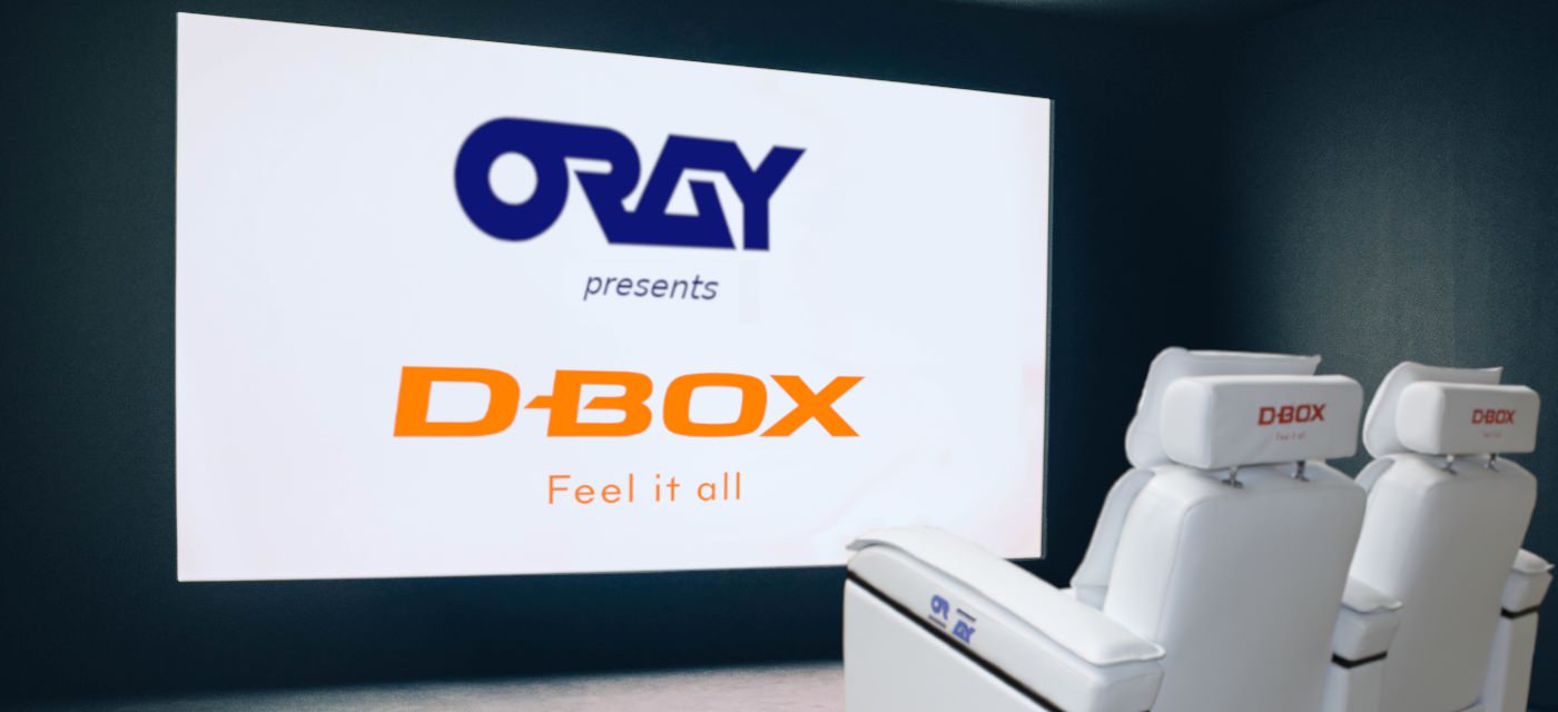Кресла Oray сертифицированы для работы с системами D-BOX