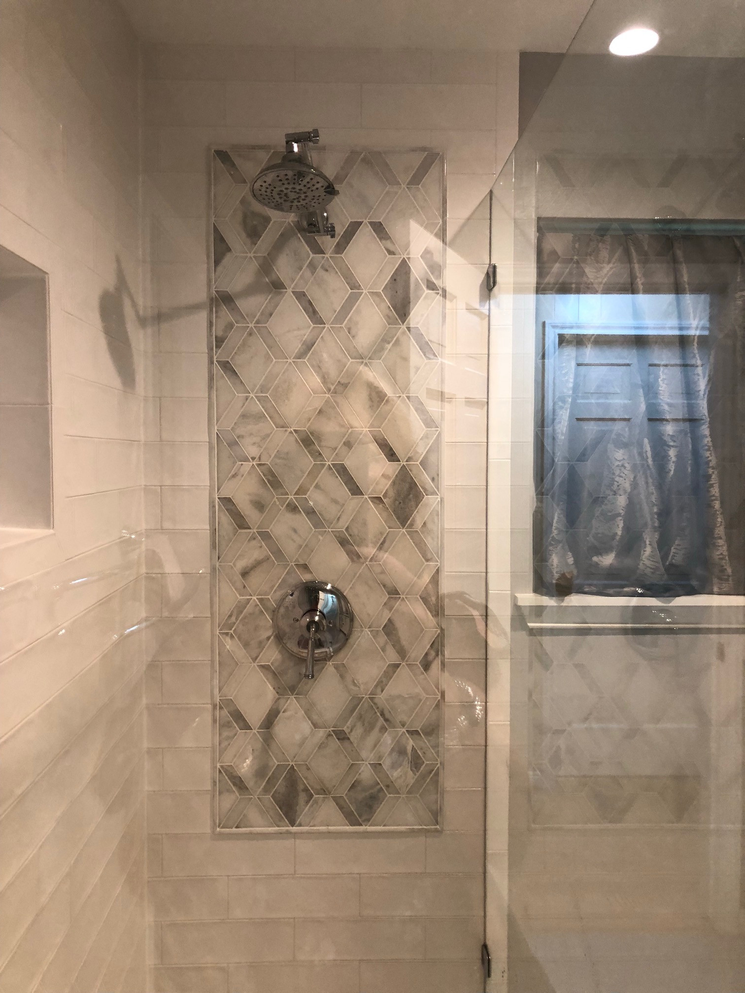 Designer's Own Contemporary Master Bathroom