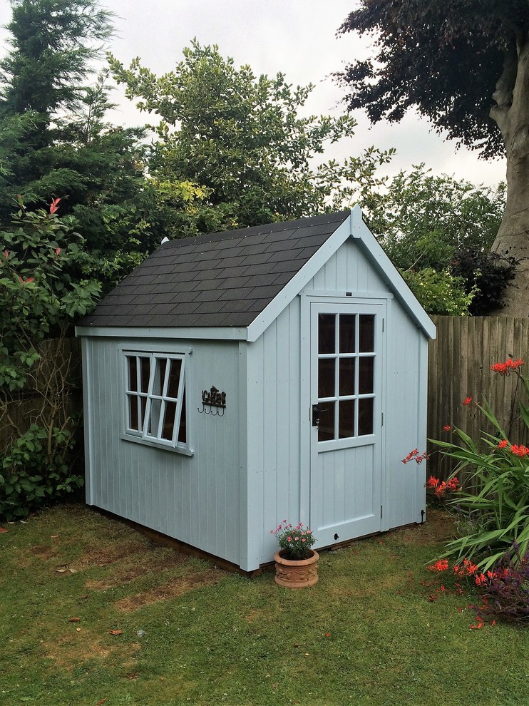 Mid-sized modern detached garden shed in Other.