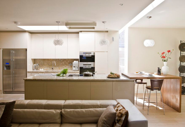 Getting Comfy in the Chill-out Kitchen modern-koek