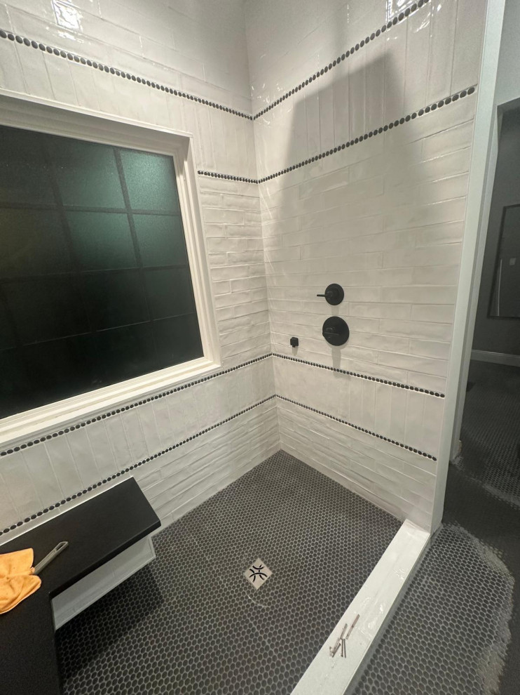 Modern Contemporary Shower Remodel -Peninsula Park Lndg Hermitage, TN 37076