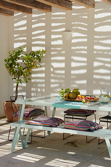 CASA en IBIZA mediterraneo-portico