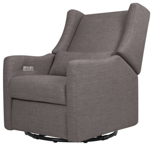 julian fabric swivel glider recliner