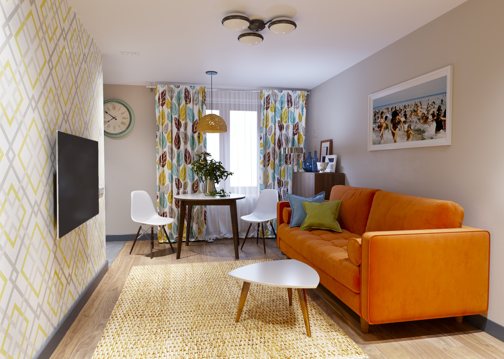 Яркая квартира с уважением к советскому наследию 70-х