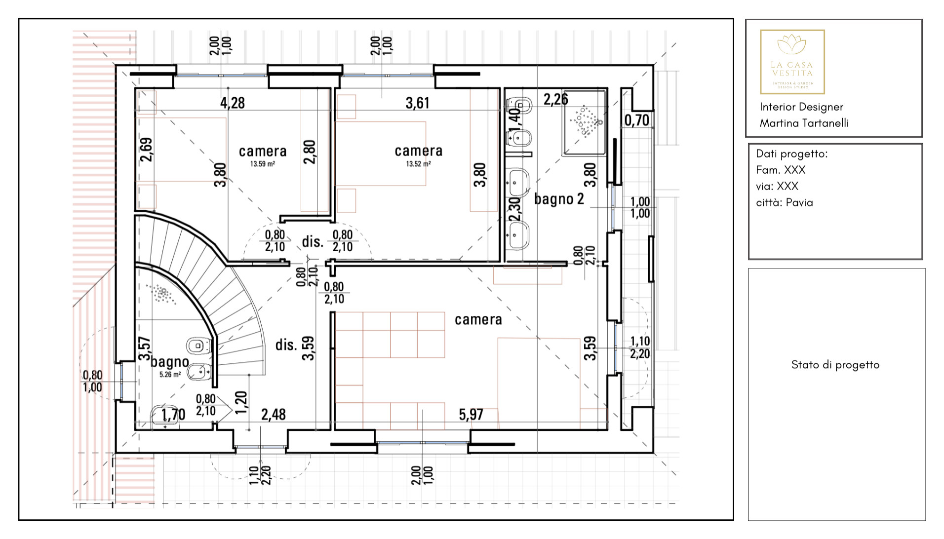 revisione Confronto tra layout esistente e nuova proposta