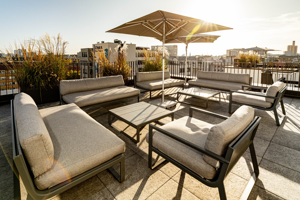 Dachterrasse Immobilienbüro in Berlin