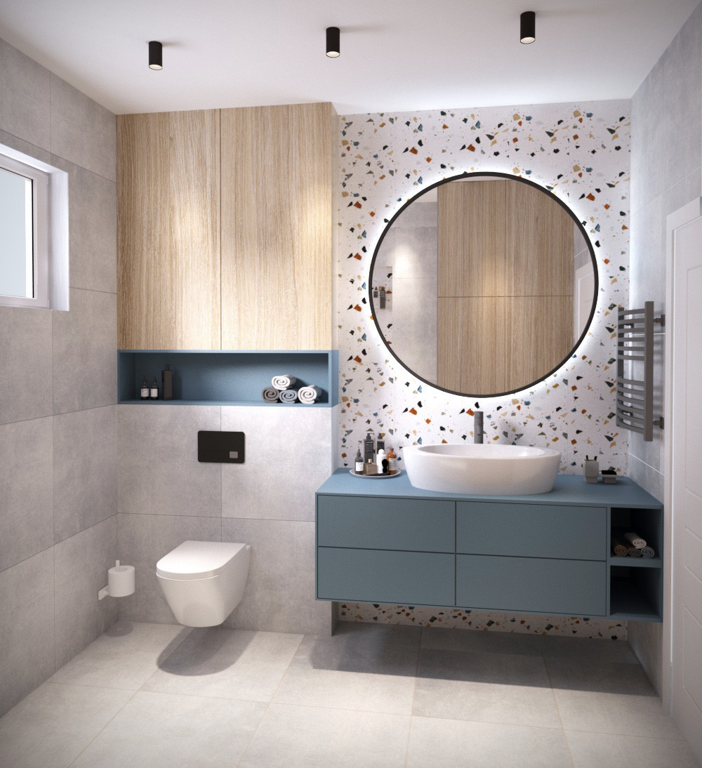 Ванная комната частного дома