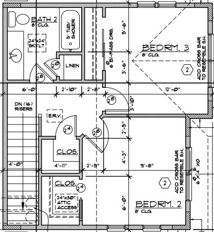 Upstairs Floor Plan