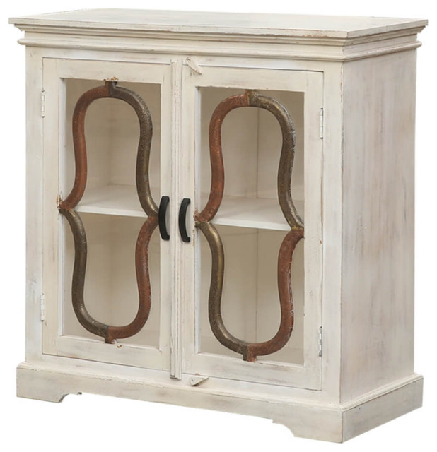 Winnipeg Rustic Solid Wood 2 Tier Storage Farmhouse Storage