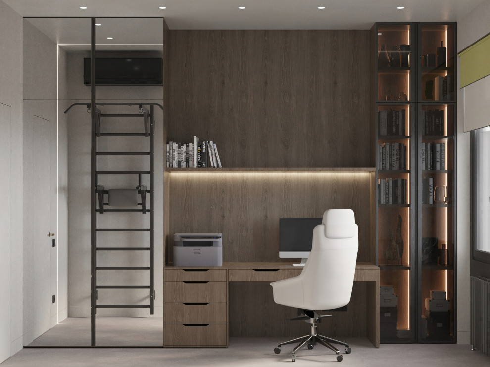 HÉ 210 // ЖК Серебряный фонтан, Москва, 91 м²