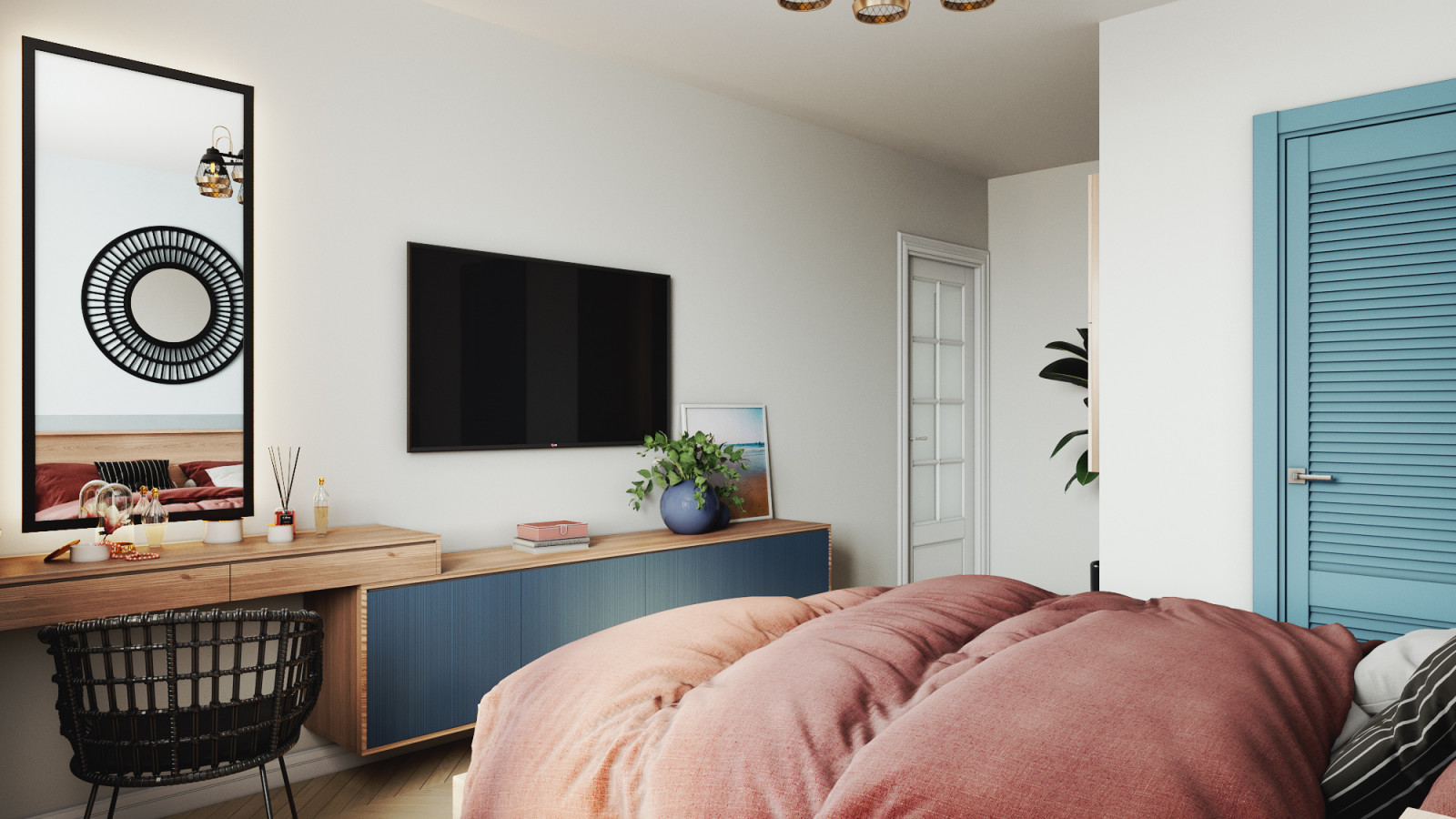 В ярком цвете