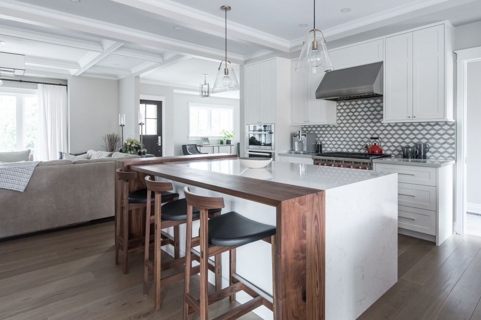 Kitchen - transitional kitchen idea in Toronto