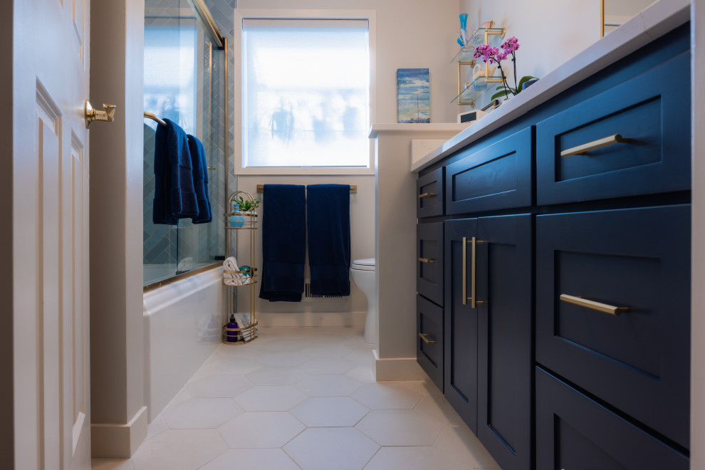 Bellevue | Classic Contemporary Bathroom Remodel