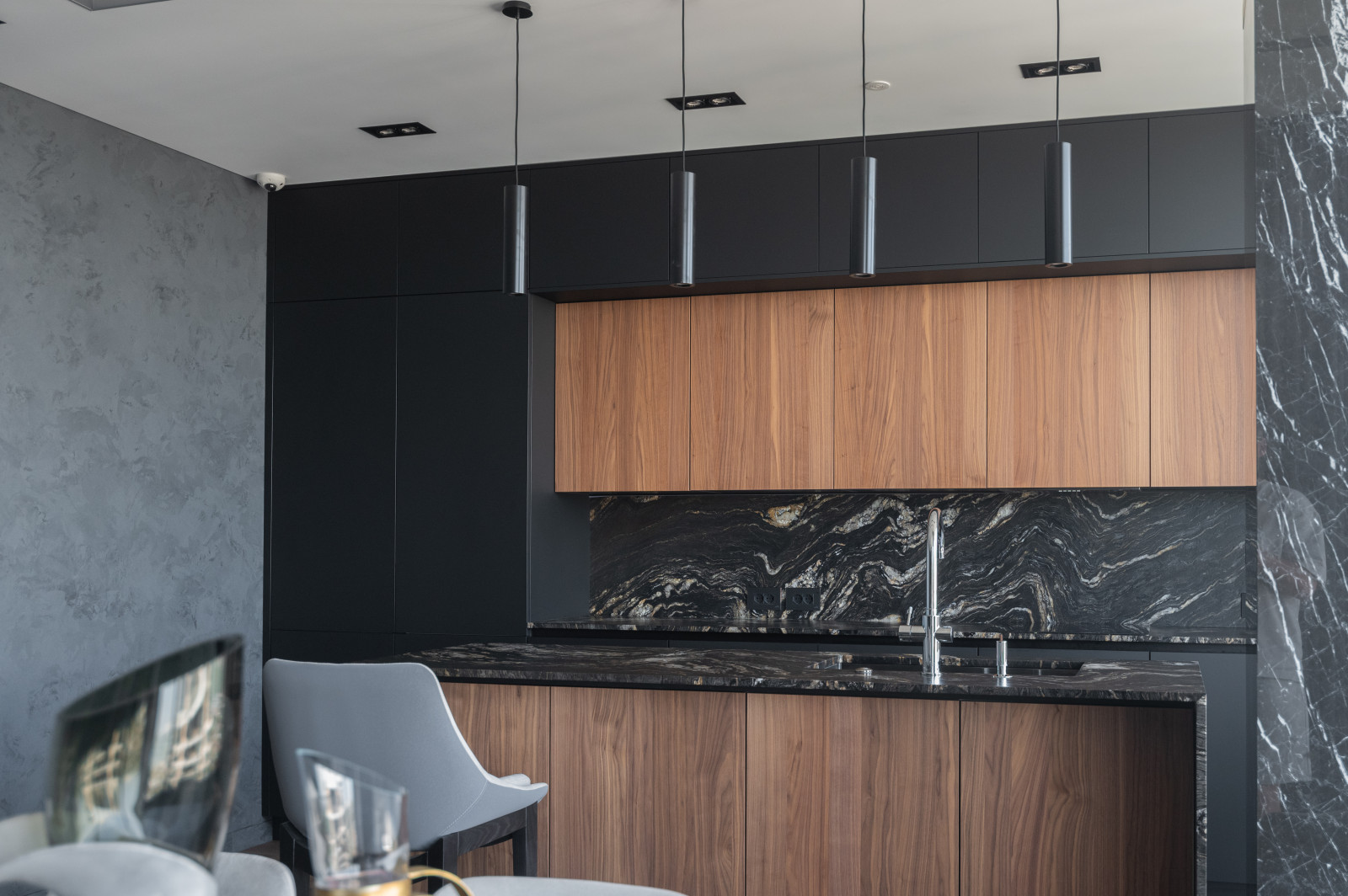 Пентхаус (современный) - кухня