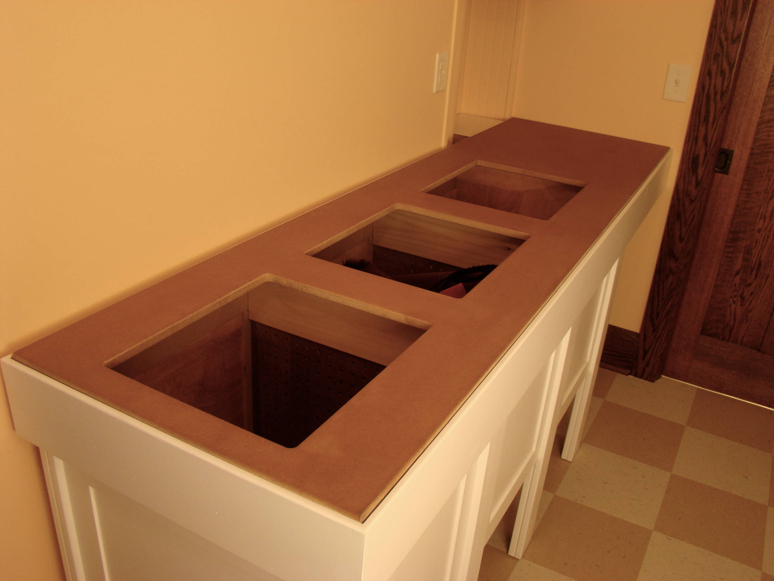 Laundry Room sorting table