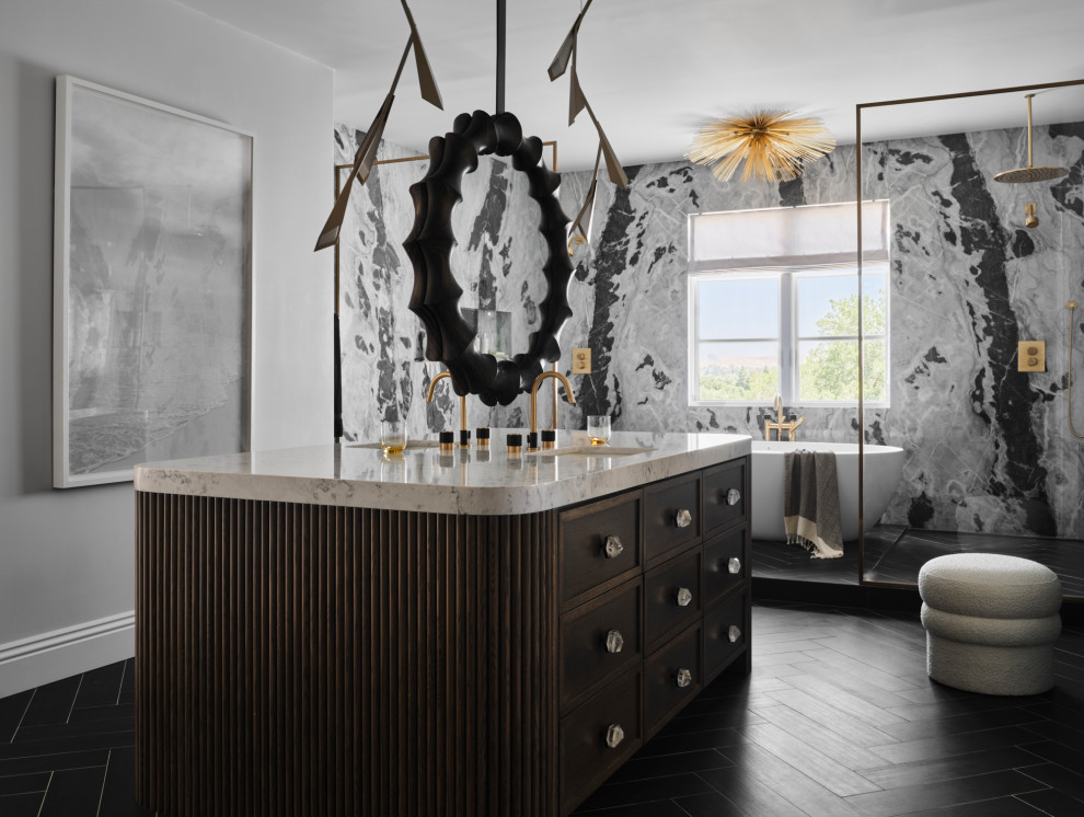 Bathroom - transitional bathroom idea in San Francisco