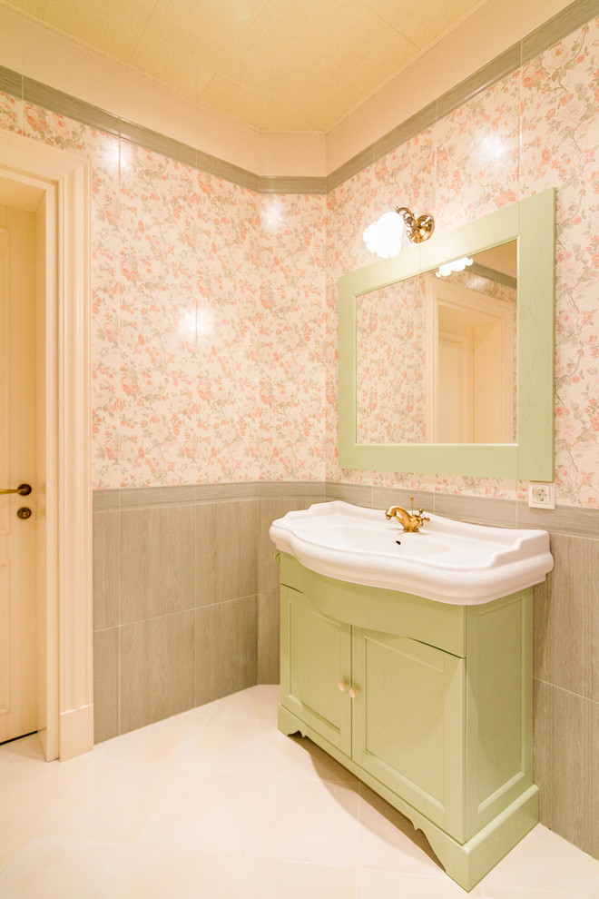 Тумба и пенал в стиле Прованс.