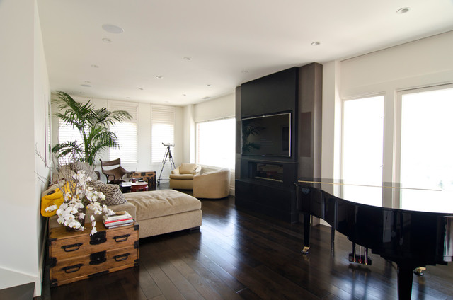 Penthouse Conversion contemporary-living-room