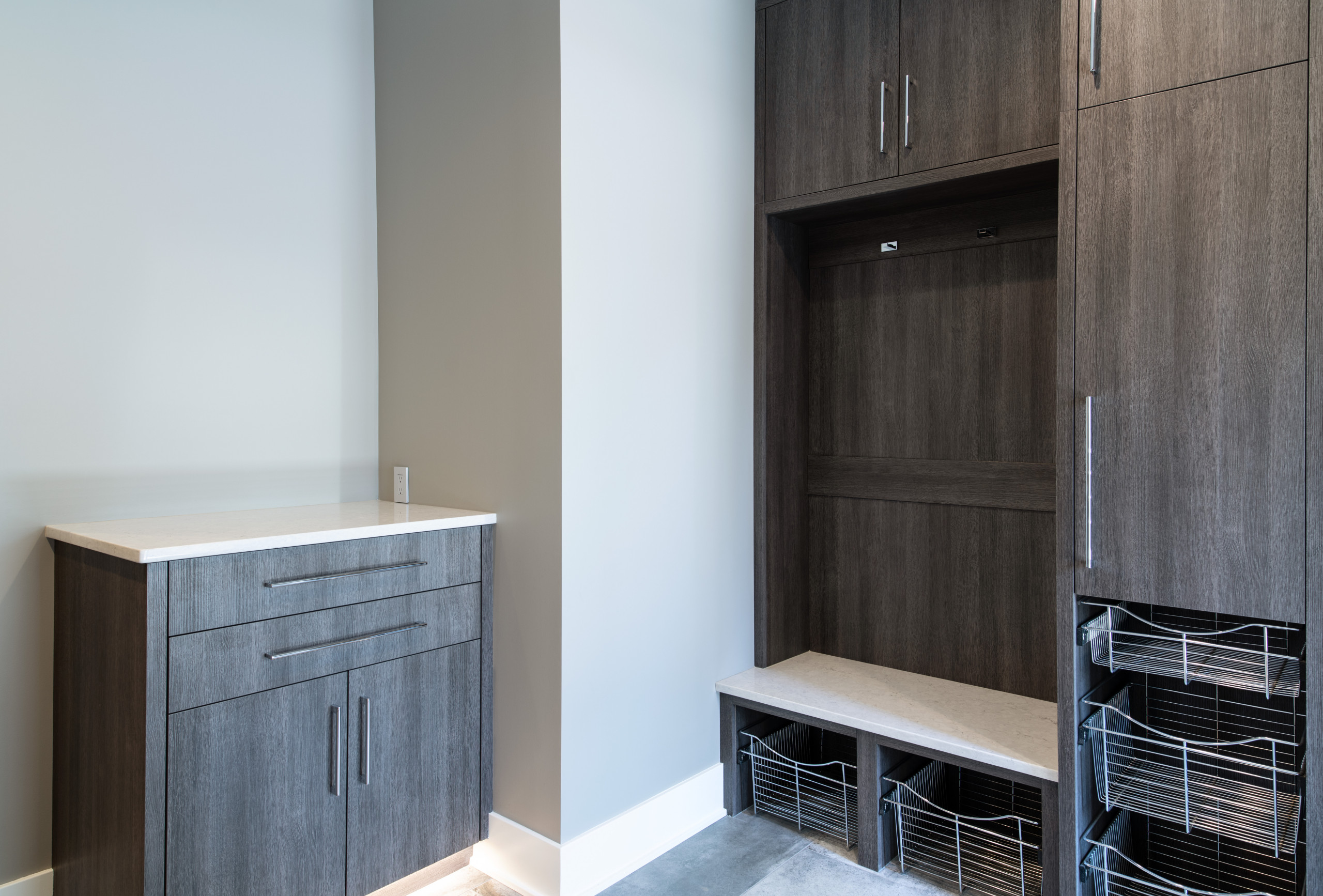 Modern Style Custom Basement | Sterling Ridge