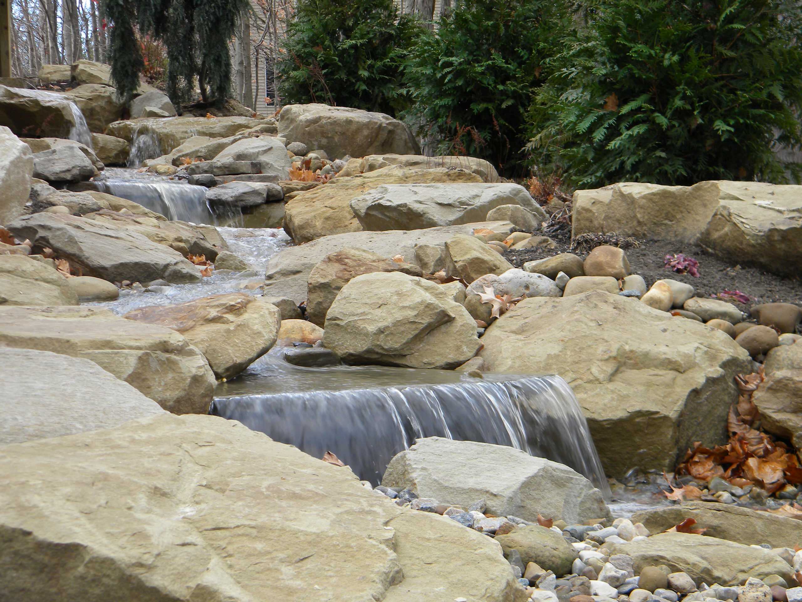 Waterfall and Stream