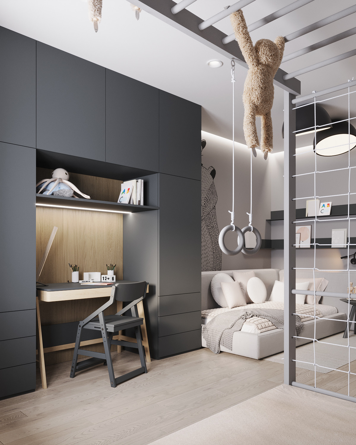 Дизайн квартиры 140м² в Красноярске, ЖК "Александровский"